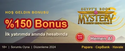Hoş Geldin %100 Bonus Paketi promotion banner